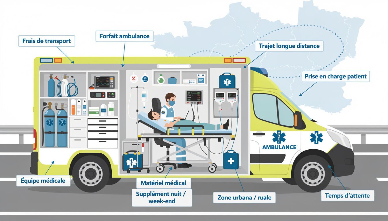 Découvrez les tarifs et les modalités de remboursement pour le transport en ambulance longue distance, afin de mieux préparer votre déplacement médical.